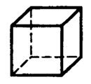 гексаэдр (шестигранник) куб